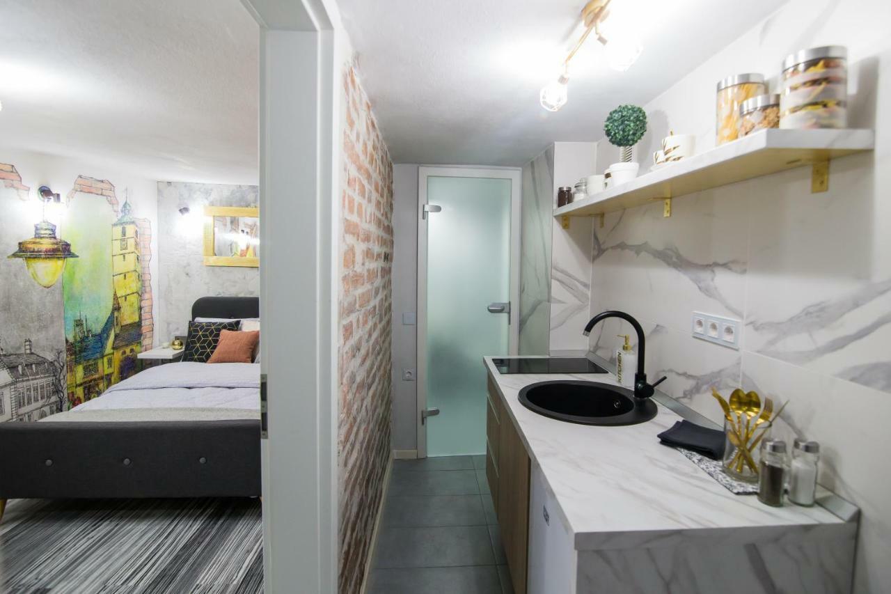 Old Town Studio Apartment Hermannstadt Exterior foto